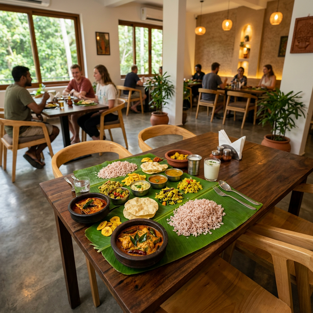 Dining area at Daffodills Hostel